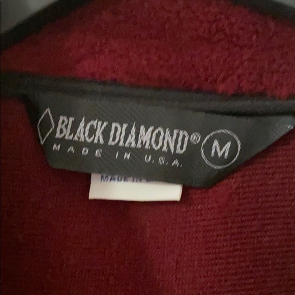 Vintage Black Diamond Fleece Half Zip - Picture 4 of 8